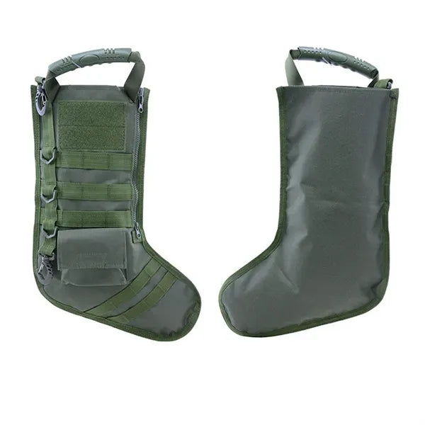 Tactical Lightweight Christmas Socks Bag with Custom Logo