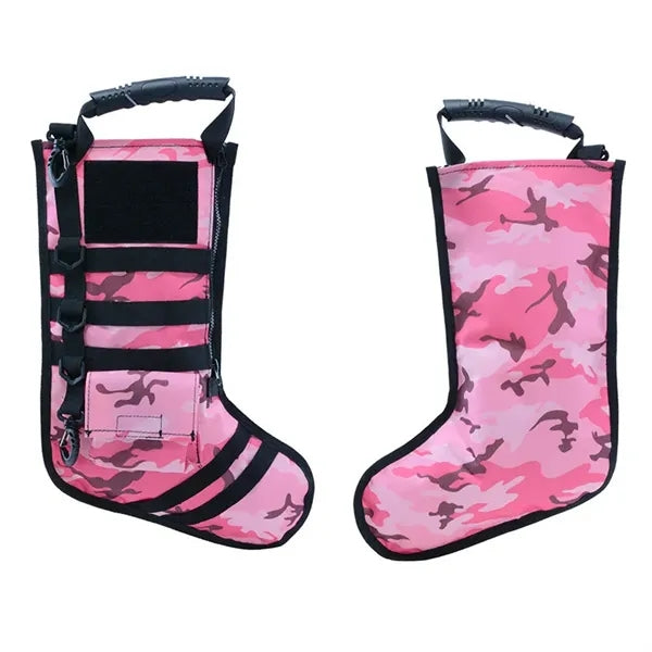 Tactical Lightweight Christmas Socks Bag with Custom Logo