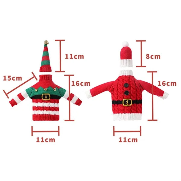 Christmas Bottle Cover Set