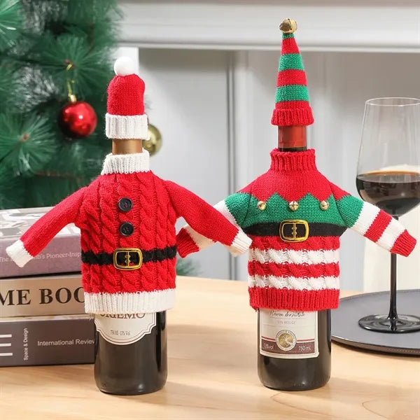 Christmas Bottle Cover Set