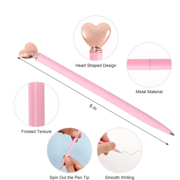 Valentine's Day Heart Shaped Ballpoint Pen