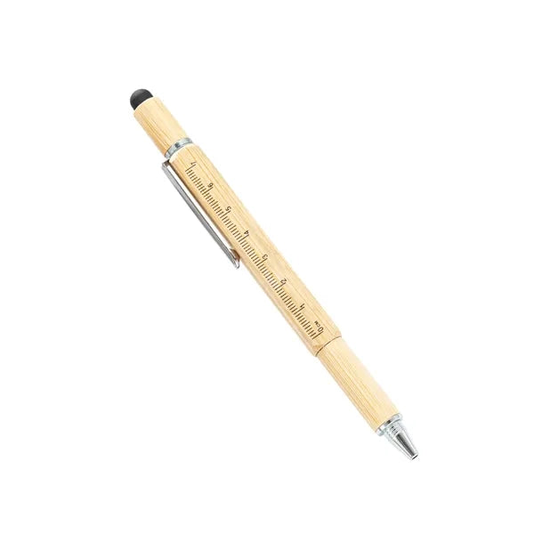 Multifunctional Bamboo Tool Pen