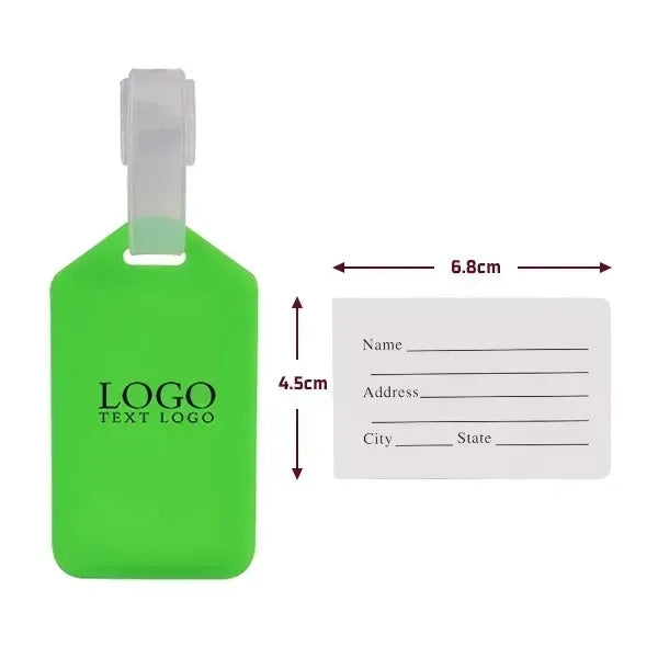 Advertising Printed Travel Luggage Tags