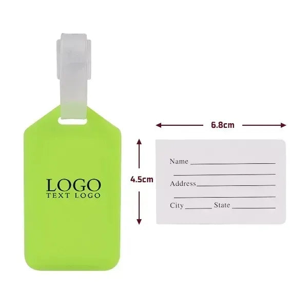 Advertising Printed Travel Luggage Tags