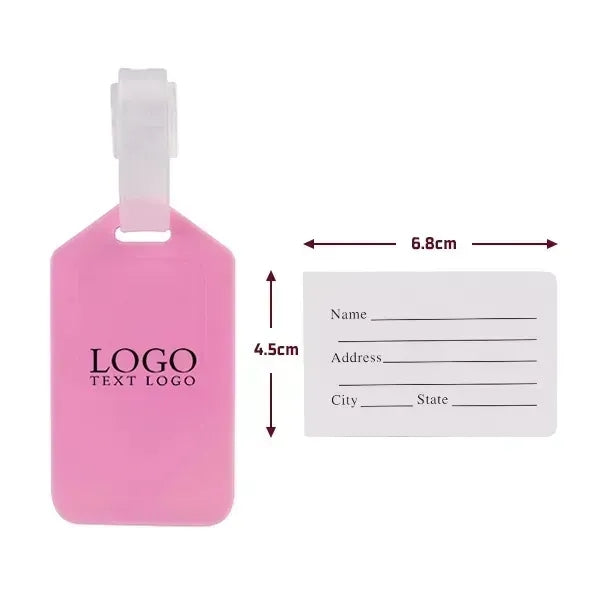 Advertising Printed Travel Luggage Tags