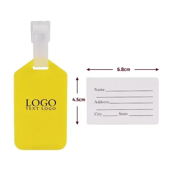 Advertising Printed Travel Luggage Tags