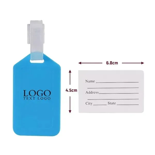 Advertising Printed Travel Luggage Tags