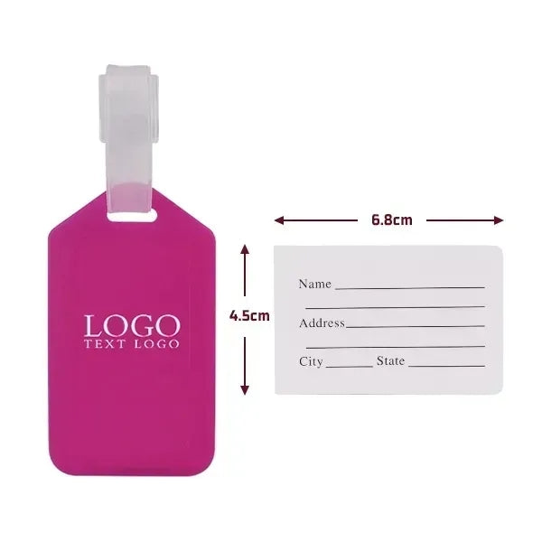 Advertising Printed Travel Luggage Tags