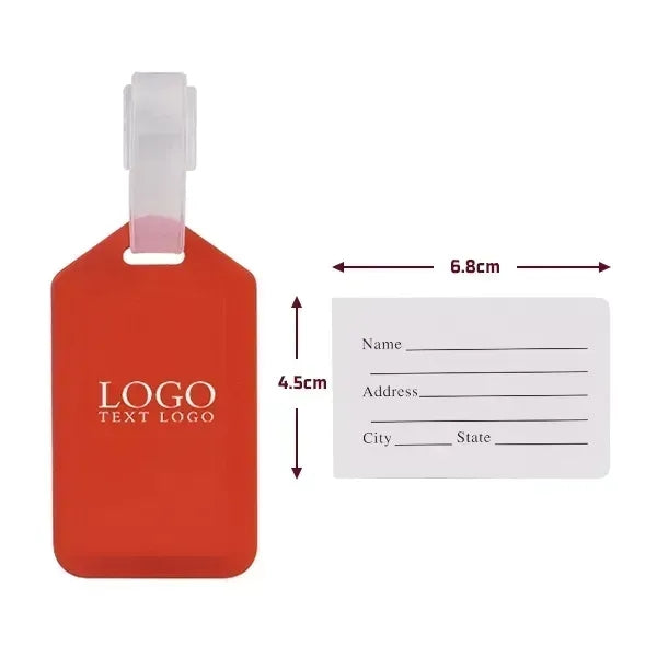 Advertising Printed Travel Luggage Tags