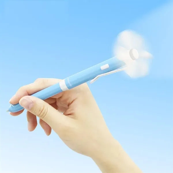 2-in-1 Ballpoint Pen with Mini Fan