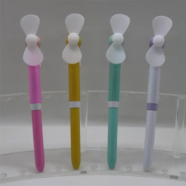 2-in-1 Ballpoint Pen with Mini Fan