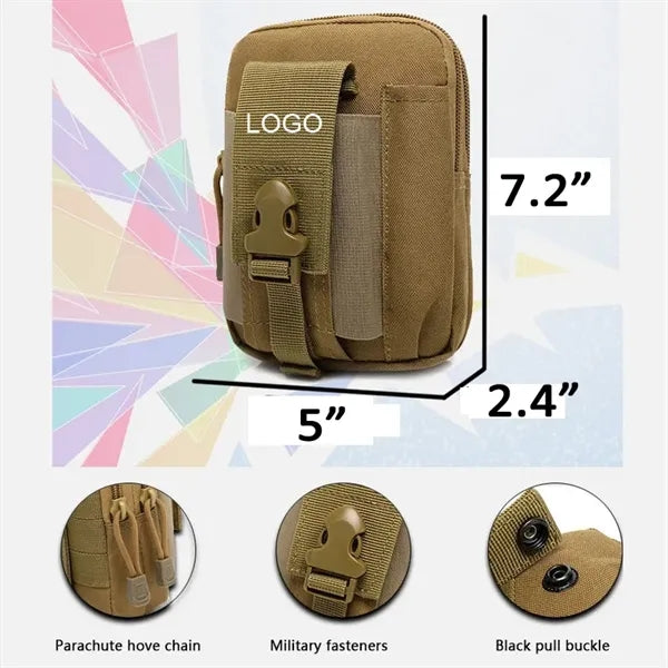 Tactical Style Cell Phone Pouch Bag