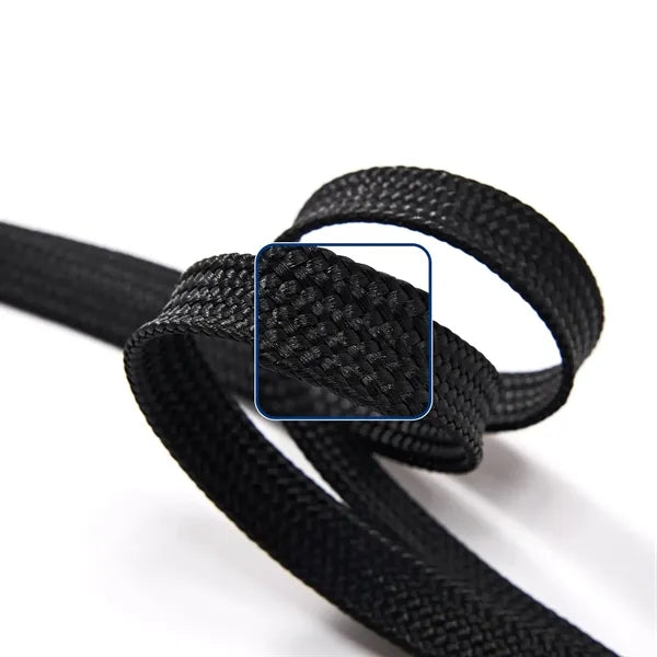 Non-Breakaway Polyester Lanyard with Split Ring