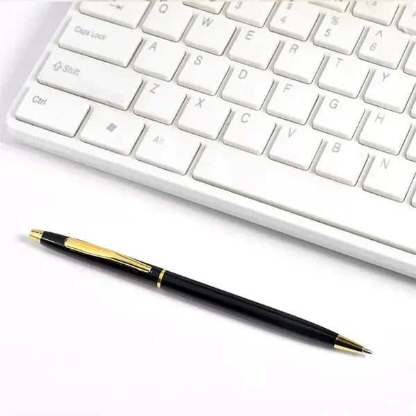 Slim Twist Mechanis Metallic Ballpoint Pens