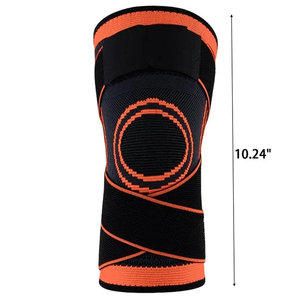 Sports compression knee pads