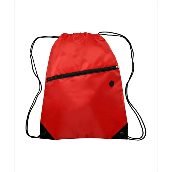 Union Printed - Custom Drawstring Bags with Pocket
