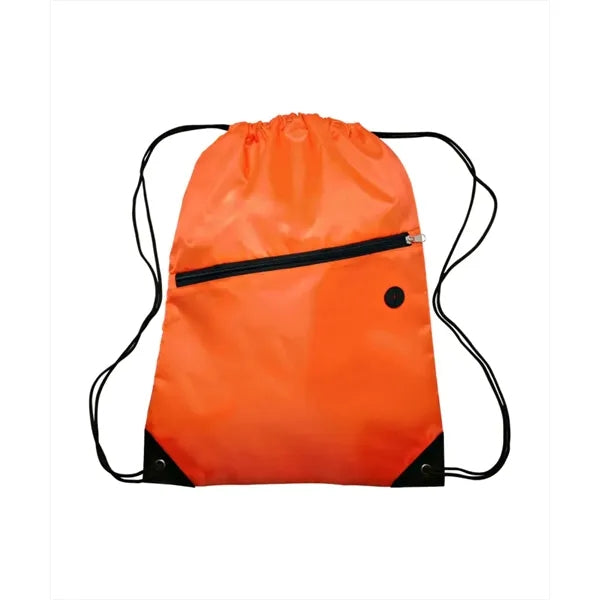 Union Printed - Custom Drawstring Bags with Pocket