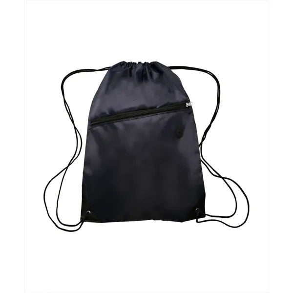 Union Printed - Custom Drawstring Bags with Pocket