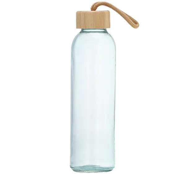16Oz Multi-Colored Glass Water Bottle