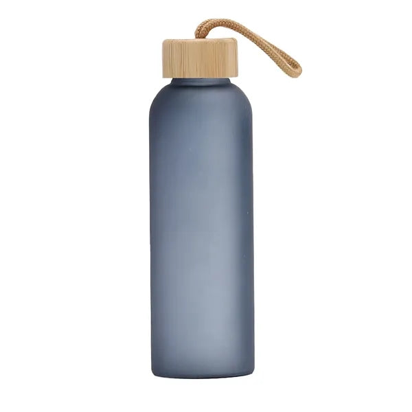 16Oz Multi-Colored Glass Water Bottle