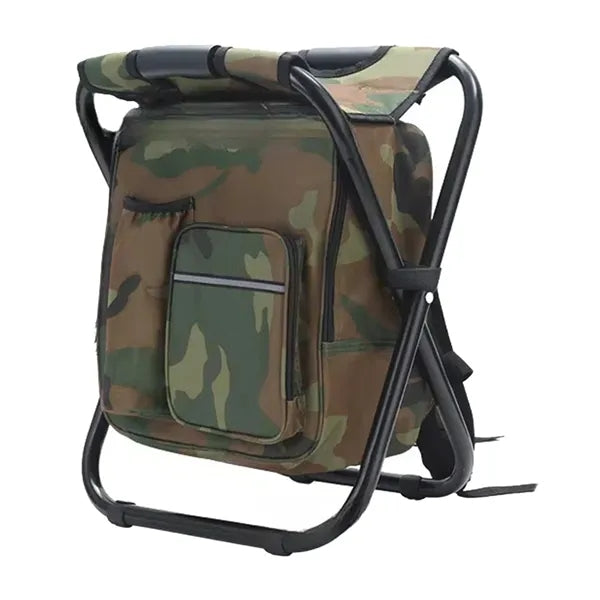 Foldable Outdoor Camping Chair With Ice Bag
