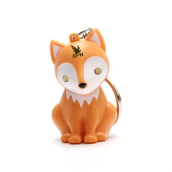 Fox LED Keychain