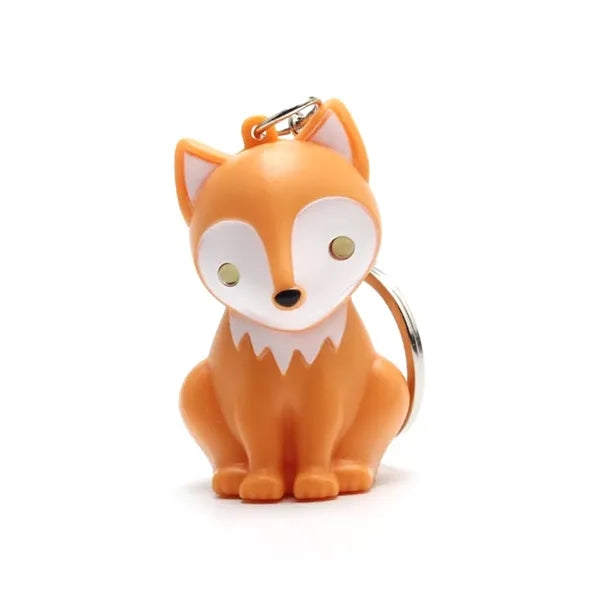 Fox LED Keychain