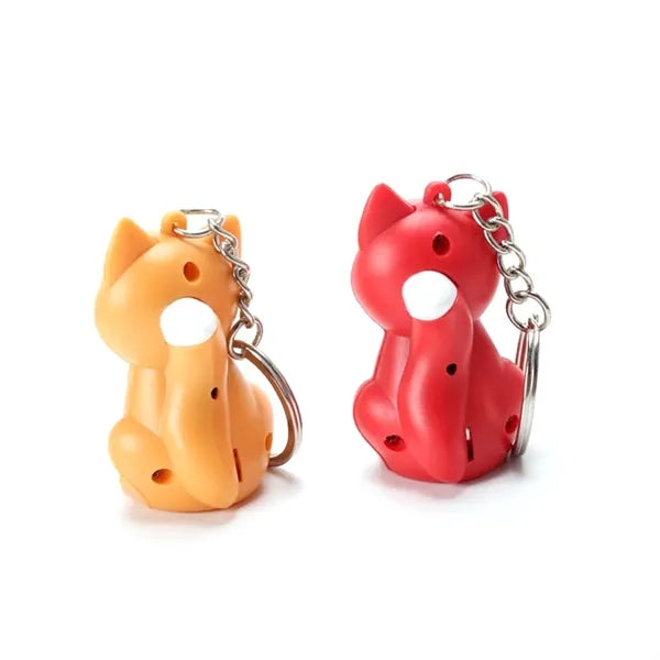 Fox LED Keychain