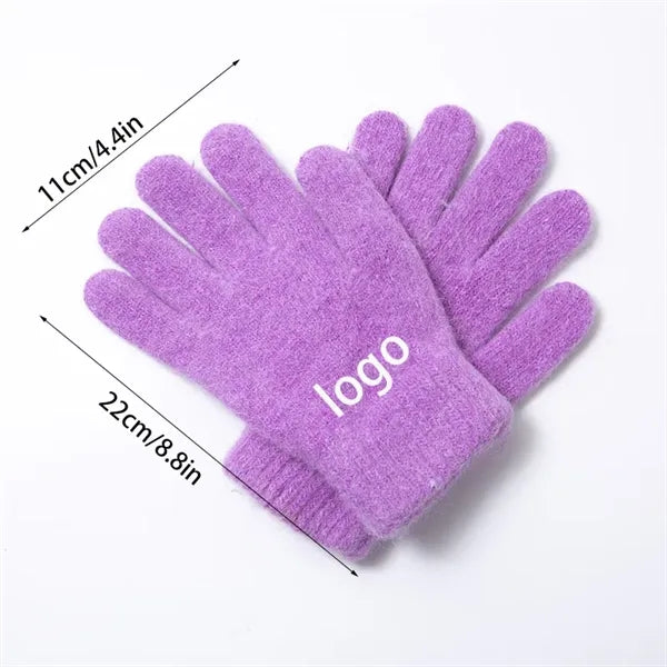 Knitted Winter Gloves