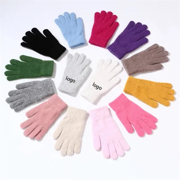 Knitted Winter Gloves