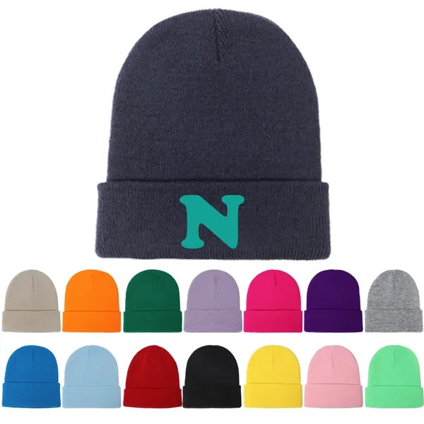 Classic Knit Beanie w/Cuff