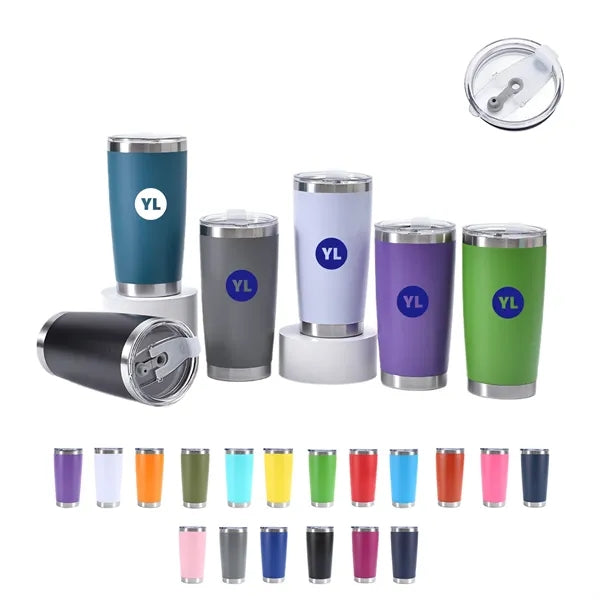 20oz Double Layer Stainless Steel Car Thermos Cup