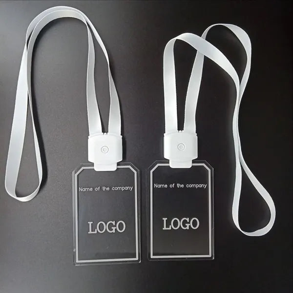Lanyard ID Card with LED Light