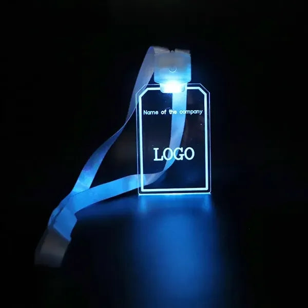 Lanyard ID Card with LED Light