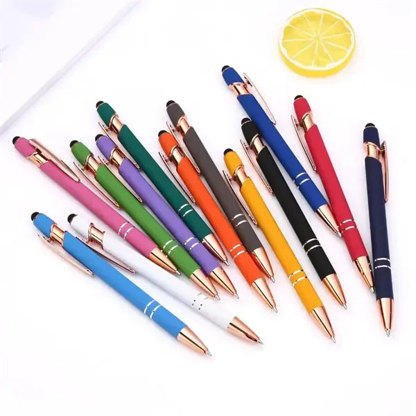 Ballpoint Pen with Stylus Tip