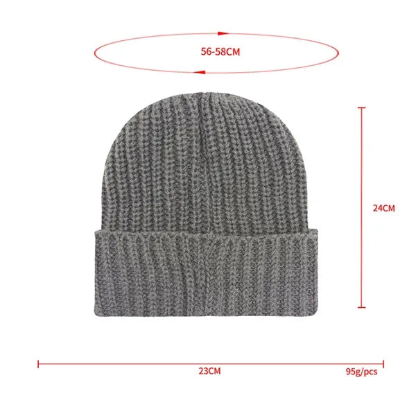 Premium Knitted Cuffed Winter Beanie