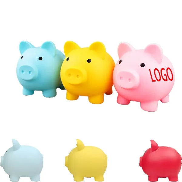 Unbreakable Plastic Piggy Money Bank