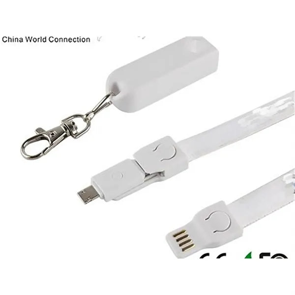 3 in 1 Lanyard USB Cable