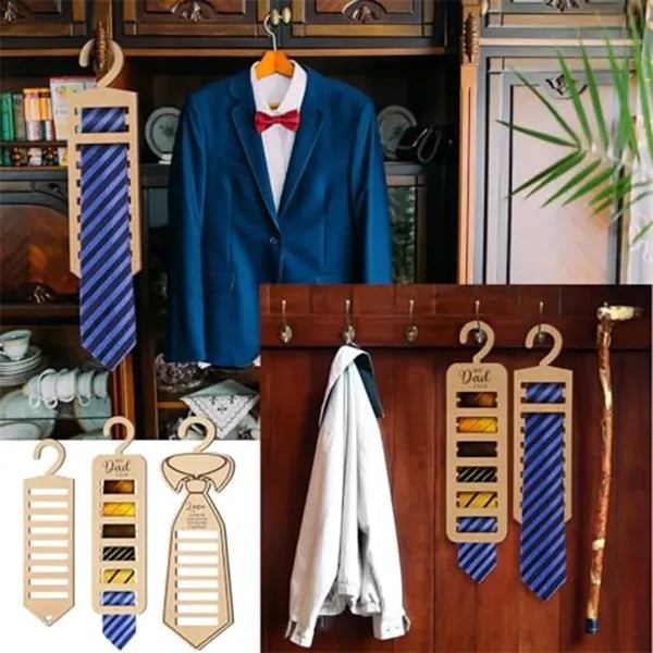 Father's Day Wooden Tie Hangers