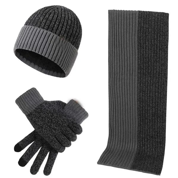 3 in 1 Hat Scarf Gloves Sets