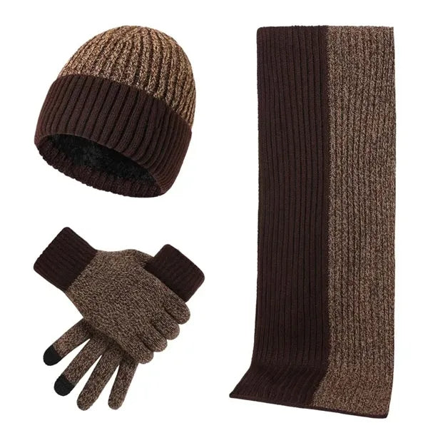 3 in 1 Hat Scarf Gloves Sets