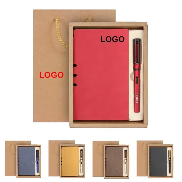 Premium Business Notebook and Pen Executive Gift Set