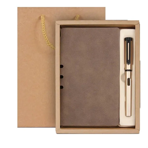 Premium Business Notebook and Pen Executive Gift Set