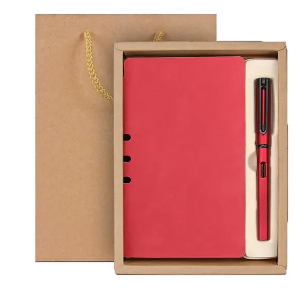 Premium Business Notebook and Pen Executive Gift Set