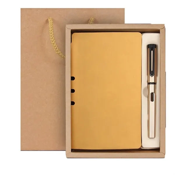Premium Business Notebook and Pen Executive Gift Set