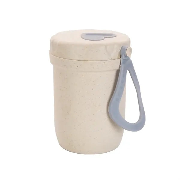 Wheat Straw Double-layer Breakfast Insulated Cup