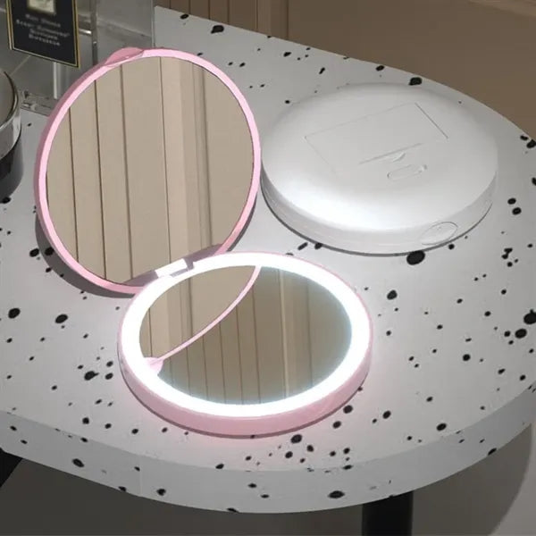 Round Travel Makeup Mirror For Comestic