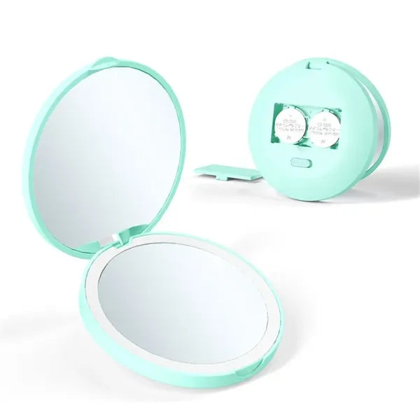 Round Travel Makeup Mirror For Comestic