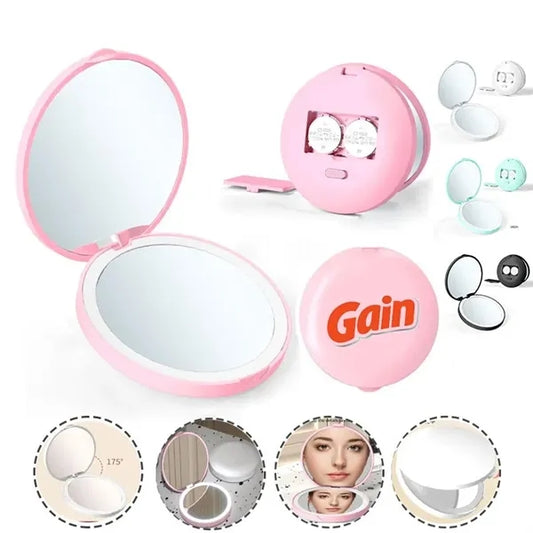 Round Travel Makeup Mirror For Comestic