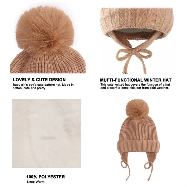 Children's Soft Winter Warm Knitted Hat